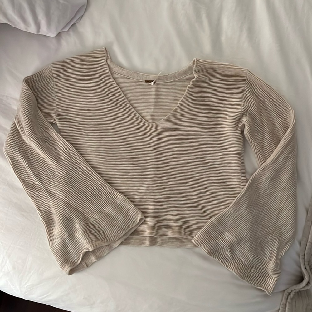 Free people bell sleeve top